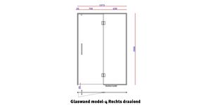 Glaswand Model 4