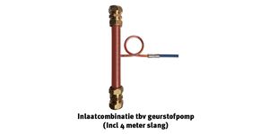 Inlaatcombinatie tbv geurstofpomp