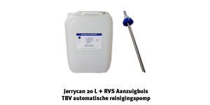 Jerrycan 20l + RVS aanzuigbuis