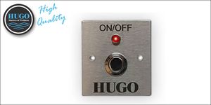 HUGO Standby bediening RVS met LED